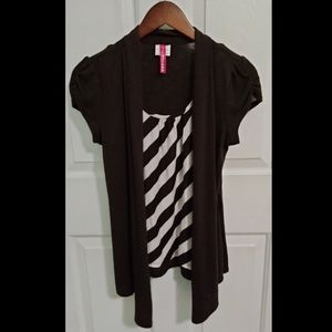 HeartSoul brown top